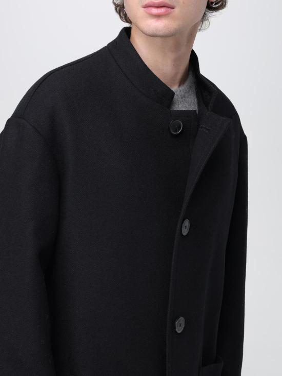 25FW 드리스 반 노튼 코트 2520202392216 900 Black - DRIES VAN NOTEN