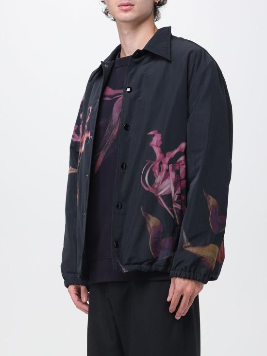 25FW 드리스 반 노튼 자켓 2520205752069 900 Black - DRIES VAN NOTEN