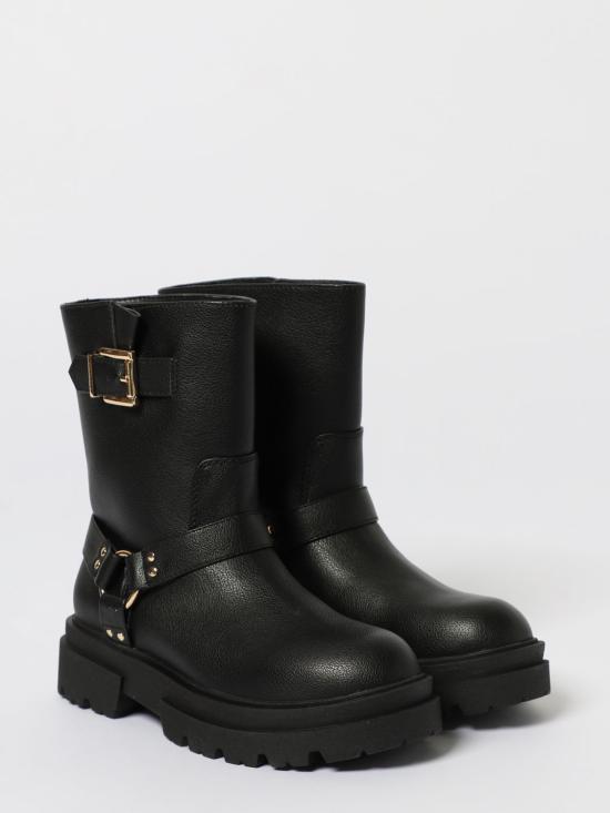 25FW [키즈] 트윈셋 슈즈 252GCJ022 00006 Black - TWINSET