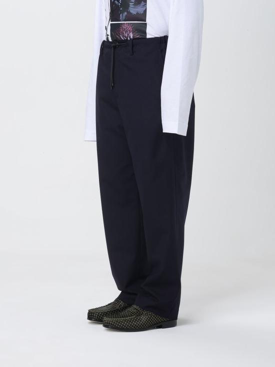 25FW 드리스 반 노튼 스트레이트 팬츠 2520209762310 900 Black - DRIES VAN NOTEN