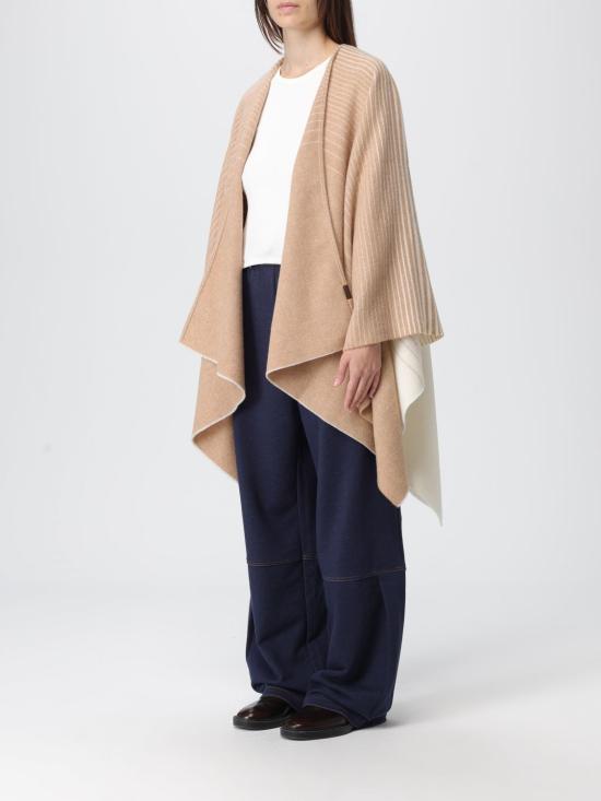 25FW 막스마라 브렌타 케이프 2526546028600 001 Beige - MAX MARA