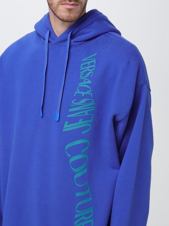 25FW 베르사체 긴팔 티셔츠 79GAIP04CF01P 289 Blue - VERSACE