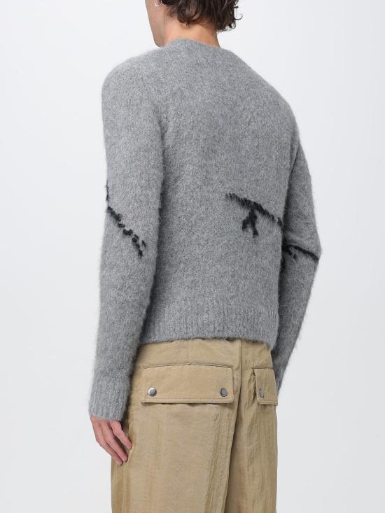 25FW 드리스 반 노튼 스웨터 2520212282709 804 Grey - DRIES VAN NOTEN