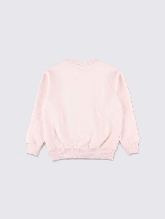 25FW [키즈] 오프화이트 풀오버 OGBA001F25FLE001 3C45 Pink - OFF WHITE