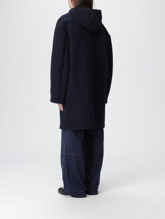 25FW 막스마라 롱 후드티 자켓 2526906028600 002 Blue - MAX MARA