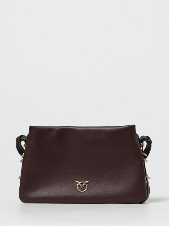 25FW 핑코 숄더백 105883A0QO LA7Q Mahogany