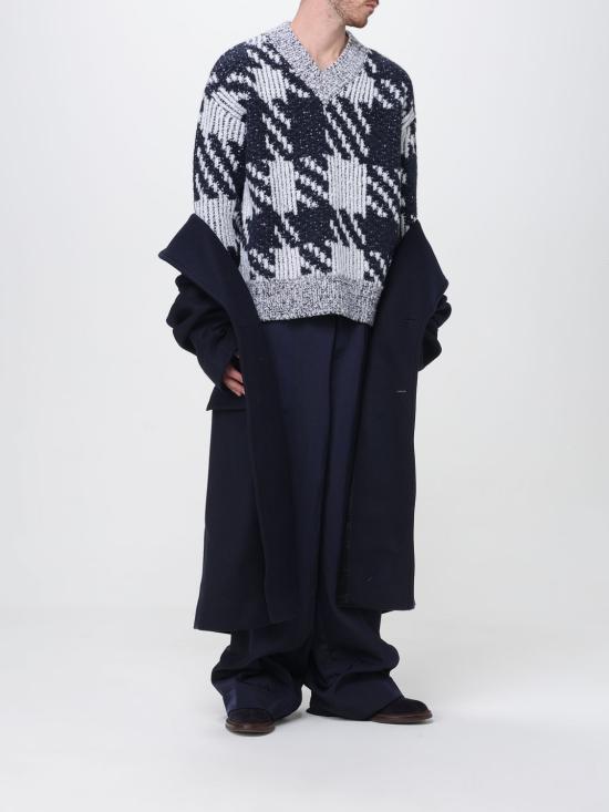 25FW 드리스 반 노튼 스웨터 2520212382726 001 White - DRIES VAN NOTEN