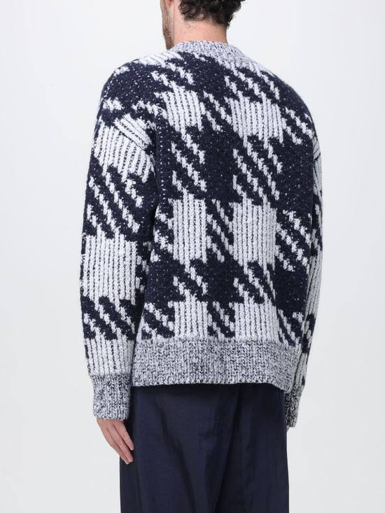 25FW 드리스 반 노튼 스웨터 2520212382726 001 White - DRIES VAN NOTEN