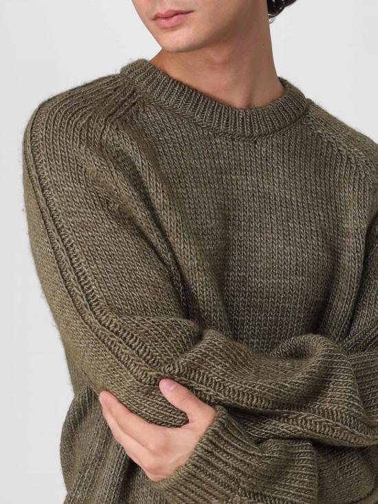 25FW 아워레가시 스웨터 M4253TF FUSH GREEN Olive - OUR LEGACY