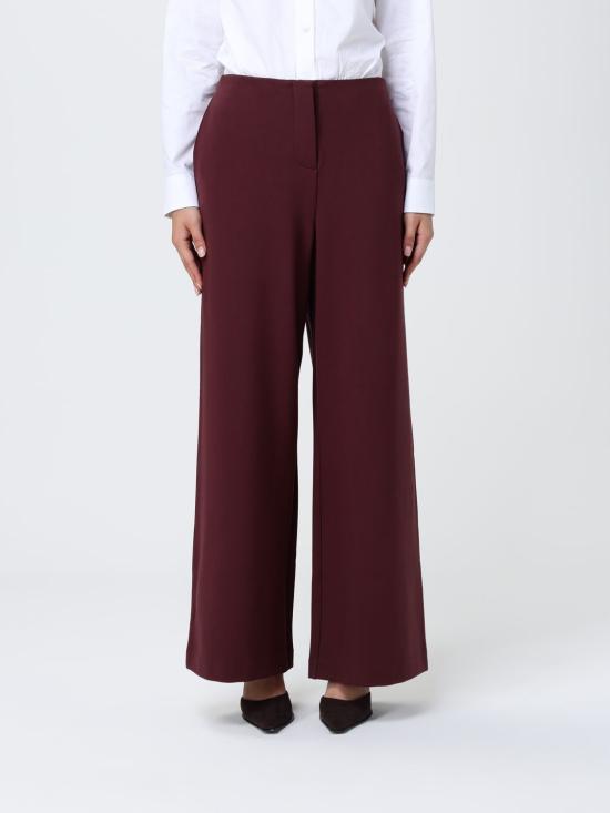 25FW 막스마라 스트레이트 팬츠 2526786048600 004 Burgundy