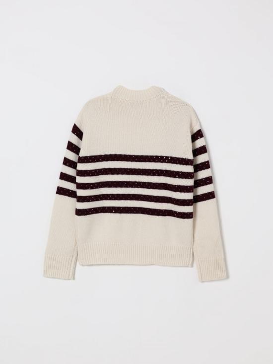 25FW [키즈] 엠에스지엠 풀오버 F5MSJGJP082 01319 Burgundy - MSGM