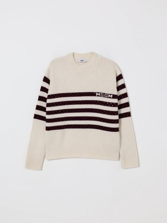 25FW [키즈] 엠에스지엠 풀오버 F5MSJGJP082 01319 Burgundy