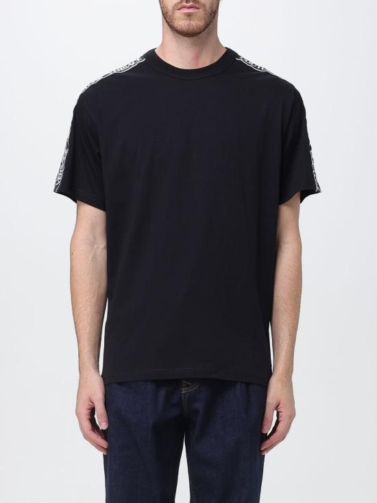 25FW 베르사체 반팔 티셔츠 79GAHC02CJ01C 899 Black