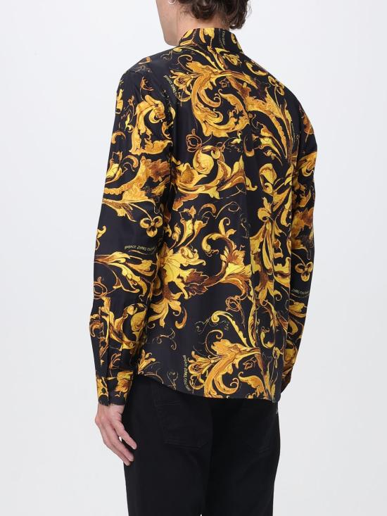 25FW 베르사체 셔츠 79GAL2S0NS698 G89 Black - VERSACE