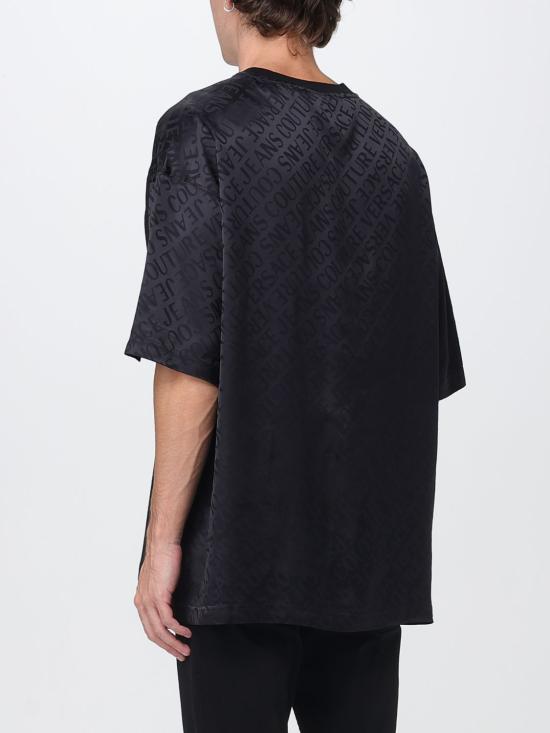 25FW 베르사체 반팔 티셔츠 79GAH610J0001 899 Black - VERSACE