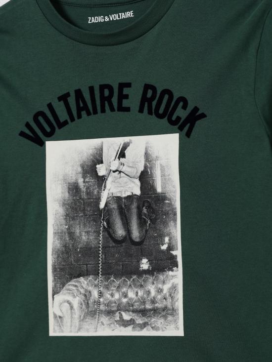 25FW [키즈] 자딕앤볼테르 티셔츠 X60486 67E Violet - ZADIG & VOLTAIRE