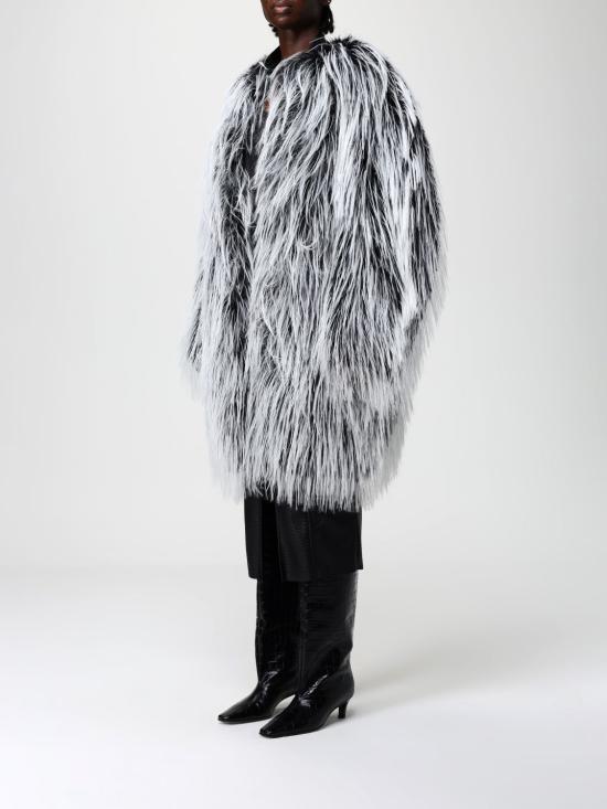 25FW 스포트막스 ADESSO 아데소 포 퍼 코트 2522456033600 001 Black - SPORTMAX