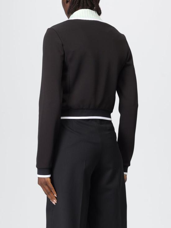 25FW 카사블랑카 스웨터 WPF25JTP378 01 Black - CASABLANCA