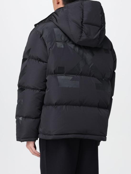 25FW 오프화이트 패딩 OMED066F25FAB001 1010 Black - OFF WHITE
