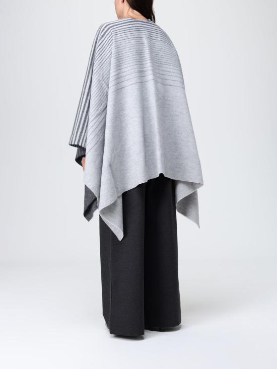 25FW 막스마라 브렌타 케이프 2526546028600 002 Grey - MAX MARA