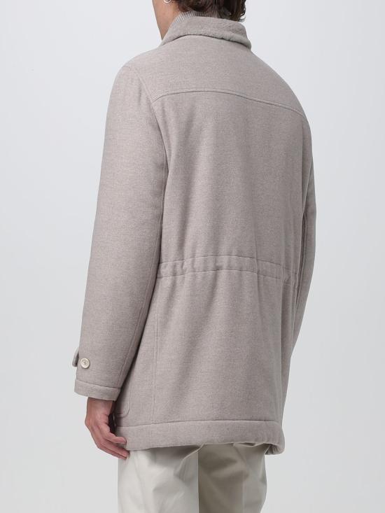 25FW 브루넬로 쿠치넬리 코트 MT4016390 C2421 Beige - BRUNELLO CUCINELLI