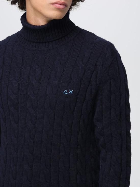 25FW 썬 68 스웨터 K45139 07 Blue - SUN 68