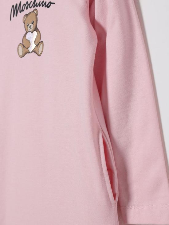 25FW [키즈] 모스키노 원피스 HBV0FCLCA40 50209 Pink - MOSCHINO