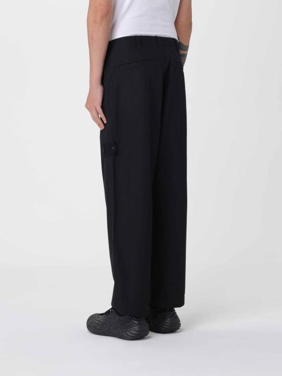 25FW 스톤 아일랜드 스트레이트 팬츠 3100042S00F1 V0029 Black - STONE ISLAND