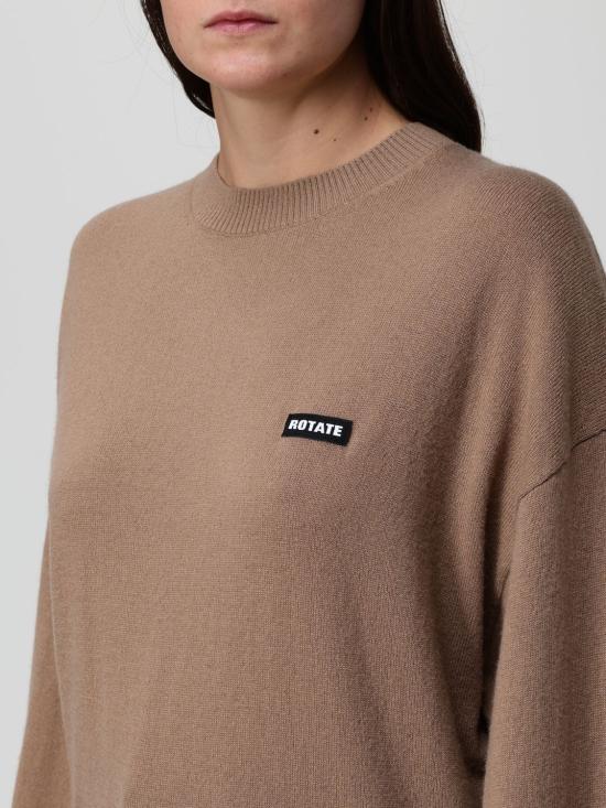 25FW 로테이트 터틀넥 114752 2031 Brown - ROTATE