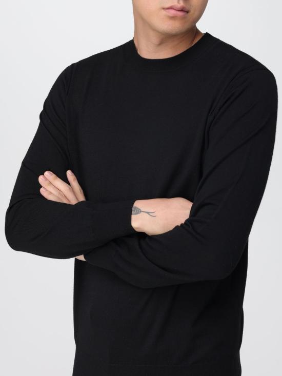 25FW 파올로페코라 스웨터 A001F001 9000 Black - PAOLO PECORA