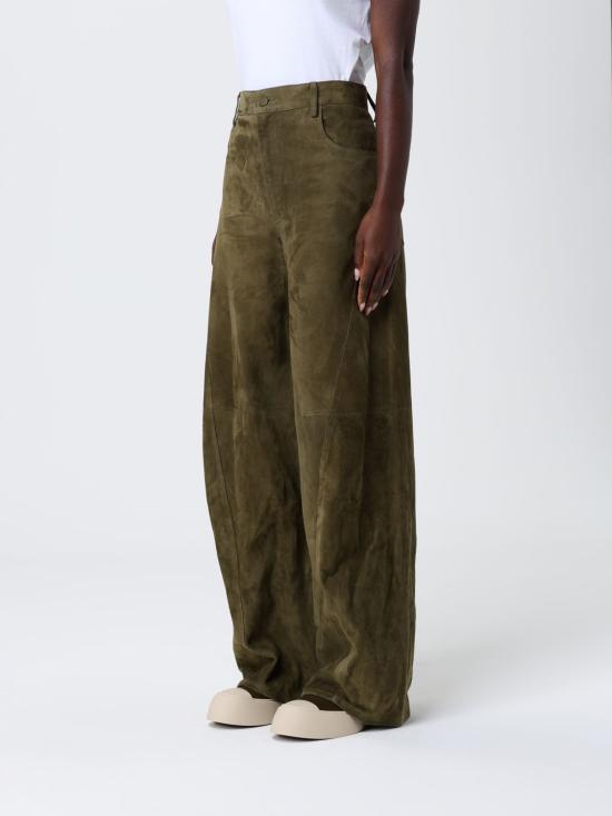 25FW 마르니 스트레이트 팬츠 PAMX0592A0 ULA761 00V58 Sage - MARNI