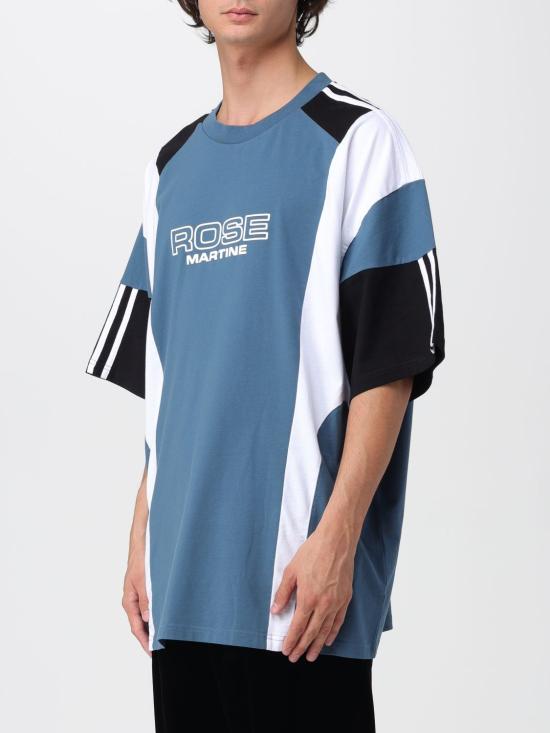 25FW 마틴로즈 반팔 티셔츠 630JE01529D BLU Blue - MARTINE ROSE