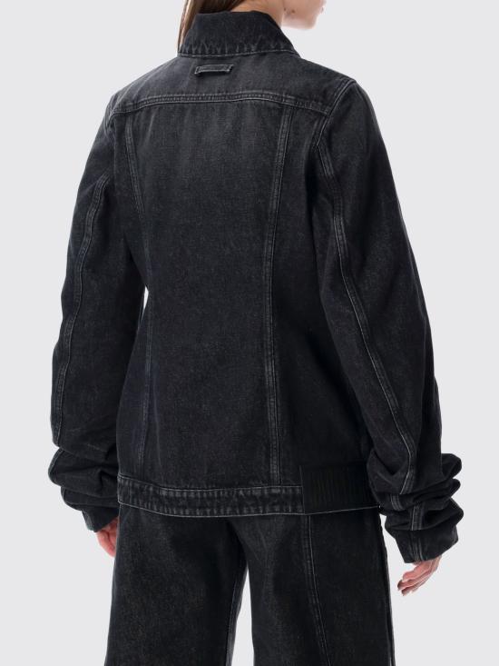 25FW 장 폴 고티에 데님 자켓 JA014D016 06 Black - JEAN PAUL GAULTIER