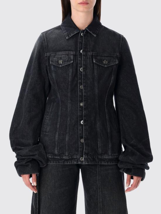 25FW 장 폴 고티에 데님 자켓 JA014D016 06 Black