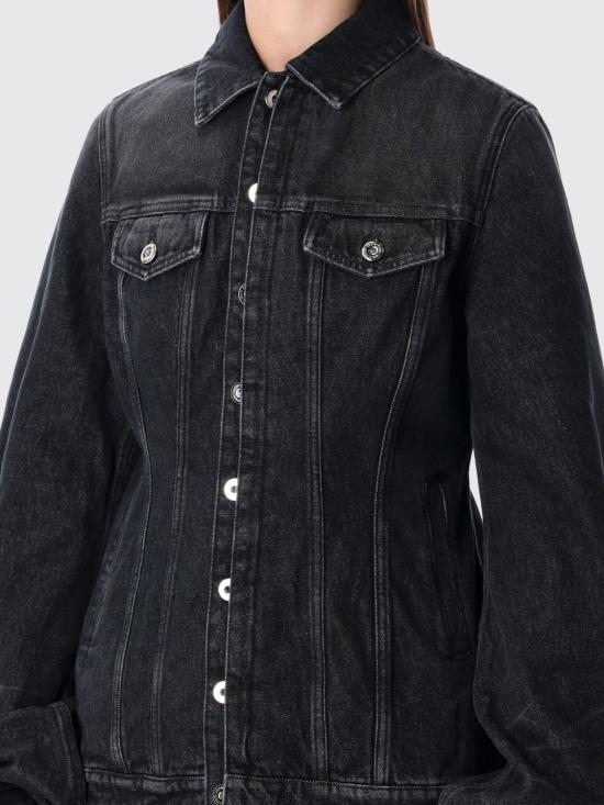 25FW 장 폴 고티에 데님 자켓 JA014D016 06 Black - JEAN PAUL GAULTIER