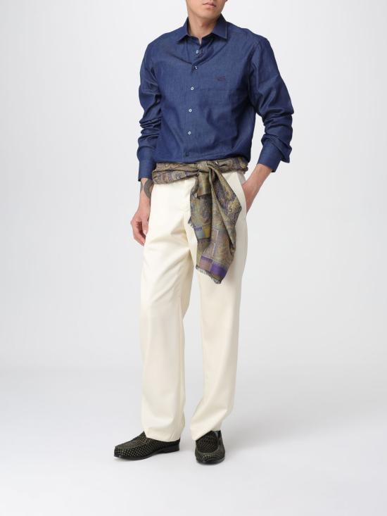 25FW 에트로 긴팔 셔츠 MRIB000299SA5L9 X0880 White - ETRO