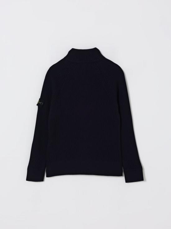 25FW [키즈] 스톤 아일랜드 풀오버 5100012S0C02 V0020 Blue - STONE ISLAND