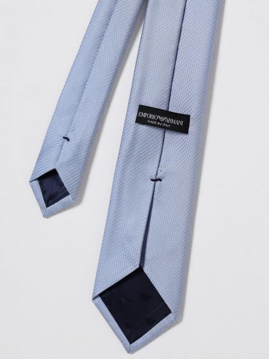 25FW 엠포리오 아르마니 넥타이 EM001344TE16525 F9058 Sky Blue - EMPORIO ARMANI
