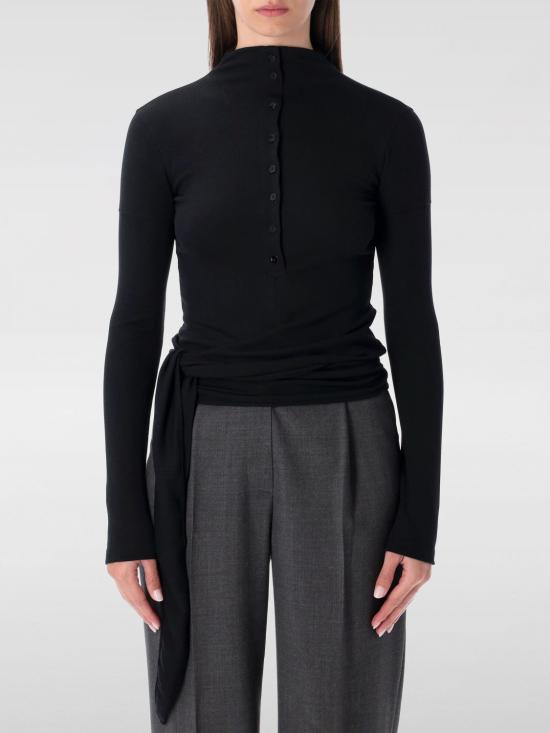 25FW 로우클래식 스웨터 LW253TS04BK 0015 Black