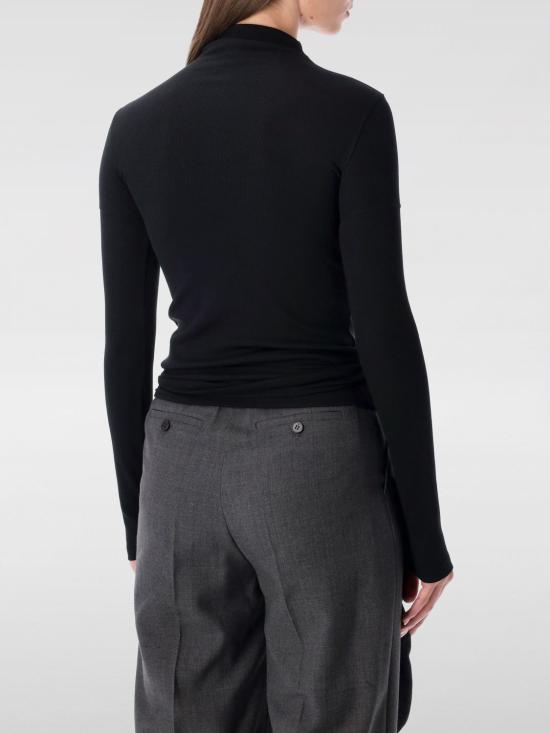 25FW 로우클래식 스웨터 LW253TS04BK 0015 Black - LOW CLASSIC