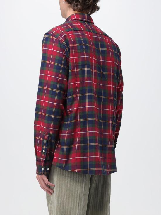 25FW 바버 긴팔 셔츠 MSH4991 TN69 Red - BARBOUR