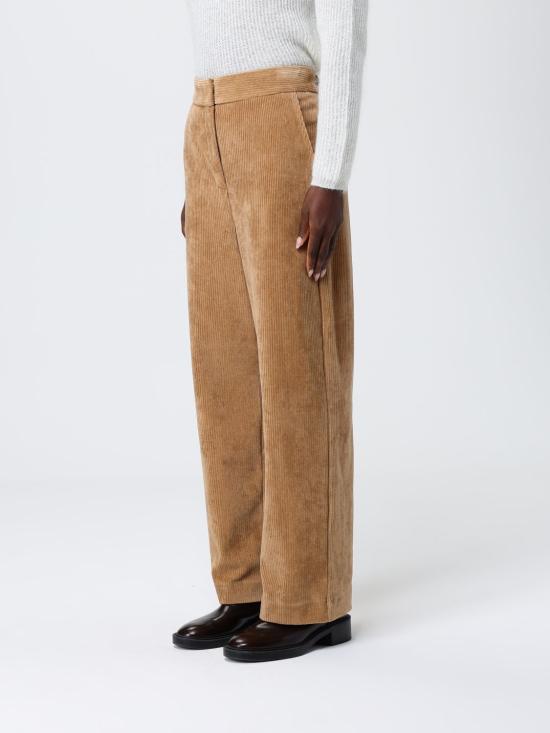 25FW 막스마라 스트레이트 팬츠 2526786018600 001 Beige - MAX MARA