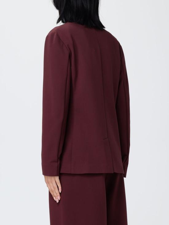 25FW 막스마라 자켓 2526916078600 002 Burgundy - MAX MARA
