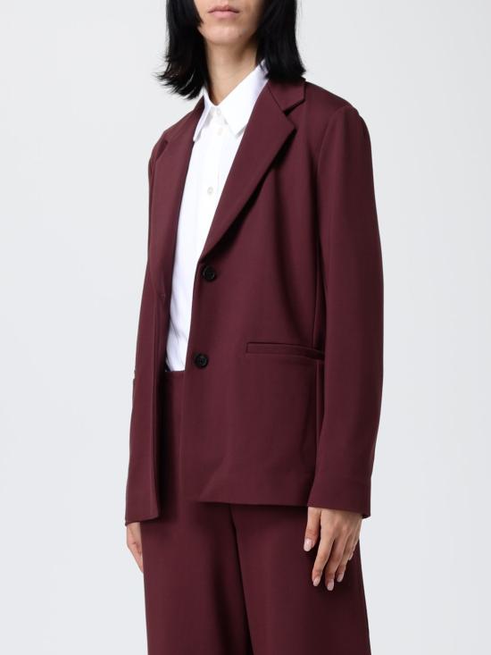 25FW 막스마라 자켓 2526916078600 002 Burgundy - MAX MARA