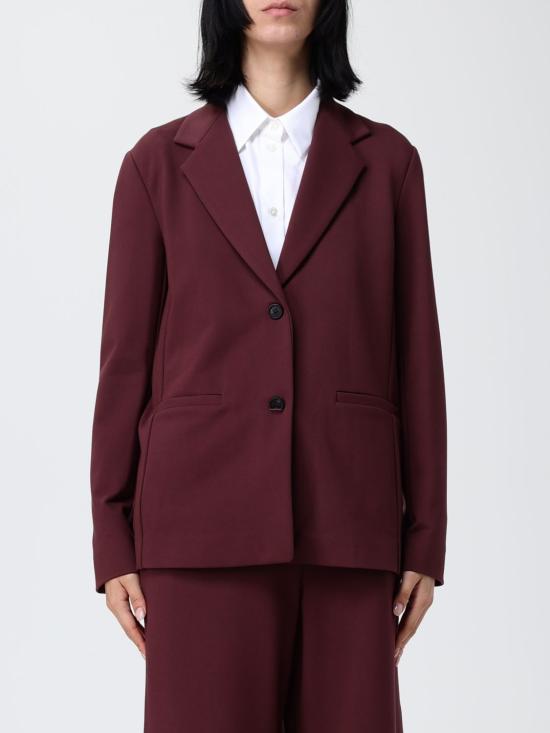 25FW 막스마라 자켓 2526916078600 002 Burgundy