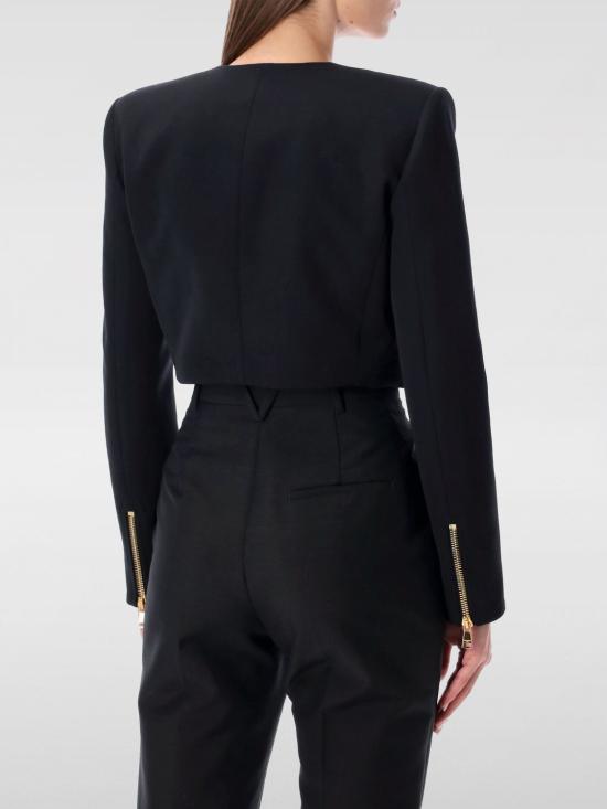 25FW 발망 자켓 FF0SD228WC09 0PA Black - BALMAIN