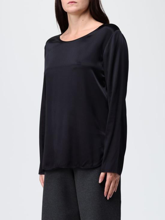 25FW 막스마라 긴팔 티셔츠 2526196018600 003 Black - MAX MARA