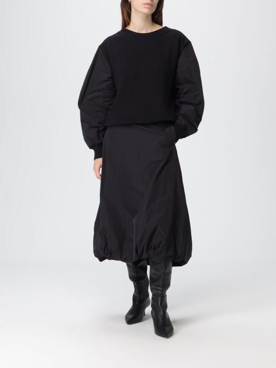 25FW 막스마라 스커트 2526106017600 007 Black - MAX MARA