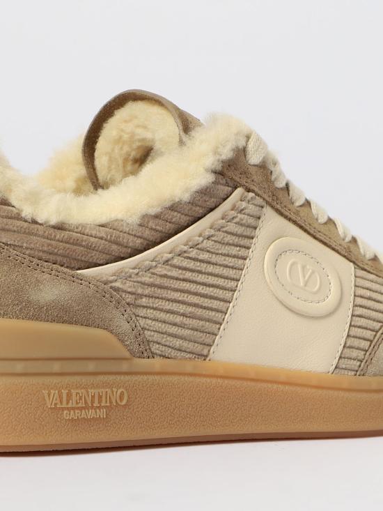 25FW 발렌티노 가라바니 레이스업 로우탑 스니커즈 7W2S0IL9AJI DHT Beige - VALENTINO GARAVANI