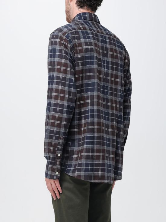 25FW 바버 긴팔 셔츠 MSH4991 TN38 Brown - BARBOUR